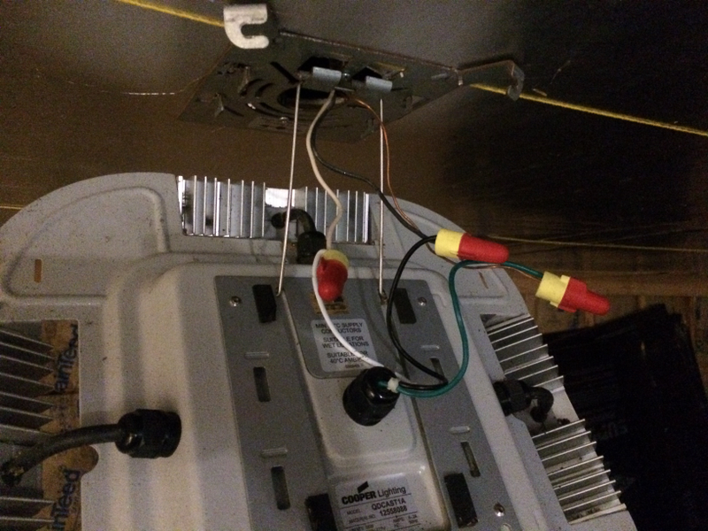 But it worked. Lamp is designed to hold itself while you wire it up. Thank you engineers & designers
